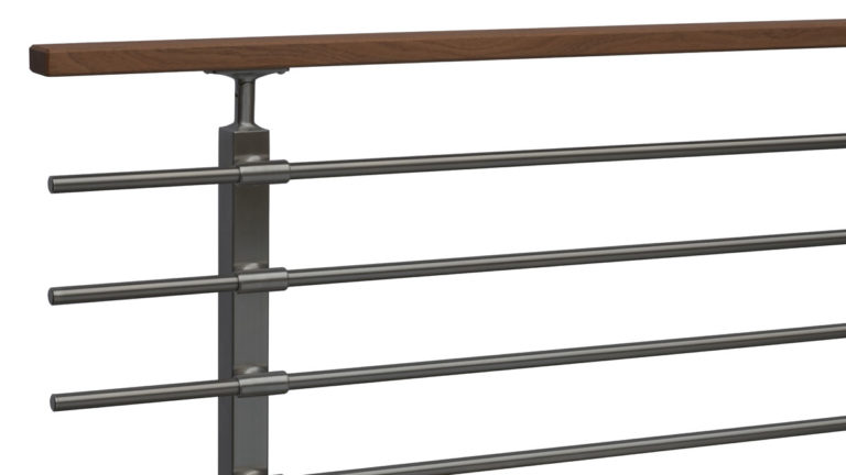 Cascadia rod railing. Beautiful and easy to install!